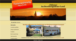 Desktop Screenshot of fewo-teisendorf.de